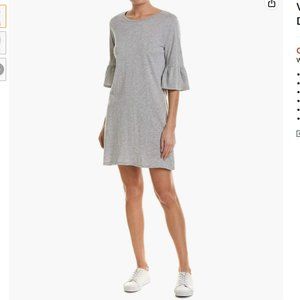 Velvet Size XS by Graham & Spencer Annabelle CottonSlub Ruffle Sleeve Dr…